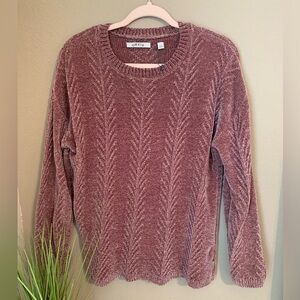 NWOT Orvis Women's Sweater - Mauve. Size L.